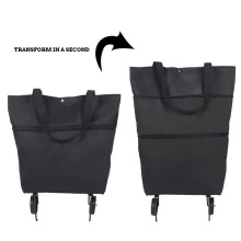 Reusable Foldable Shopping Bags Grocery Bags Shopping Trolley Bag with Wheels